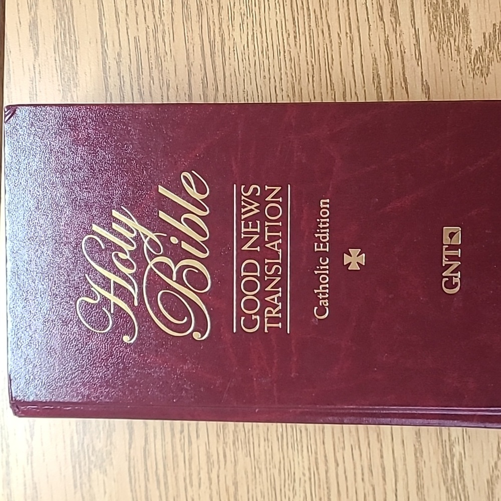 Unblessed Catholic Bible Good News Translation